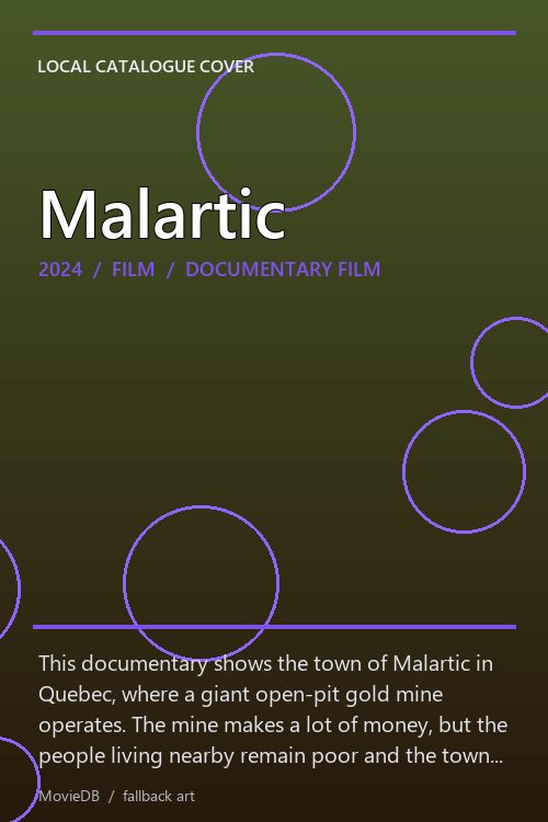 Malartic poster