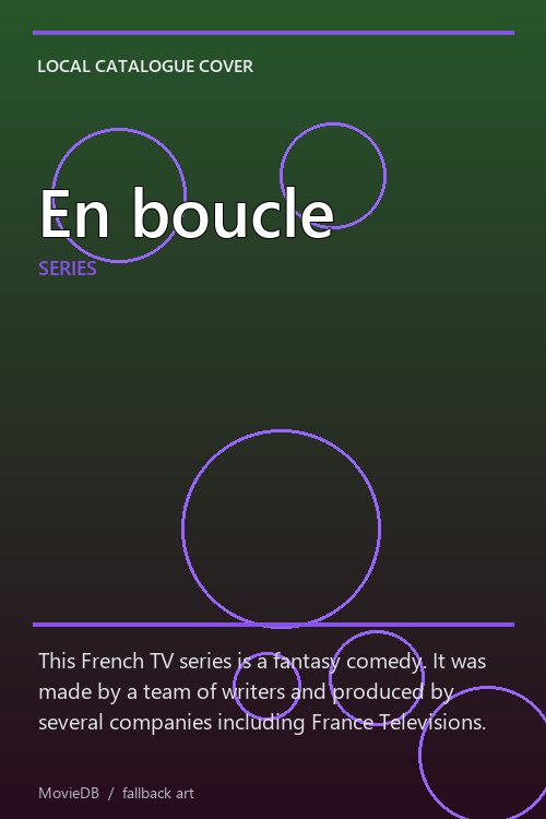 En boucle poster