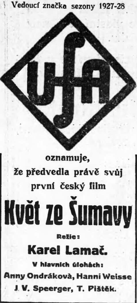 Květ ze Šumavy poster