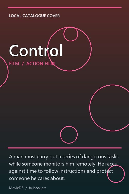 Control poster