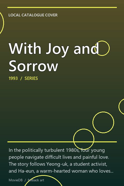 With Joy and Sorrow poster