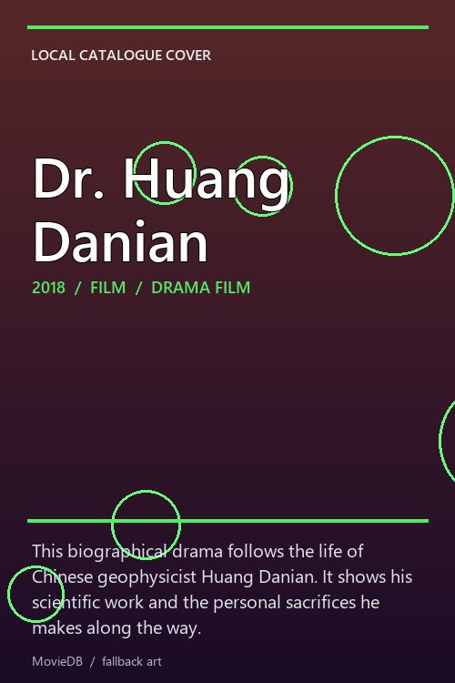 Dr. Huang Danian poster