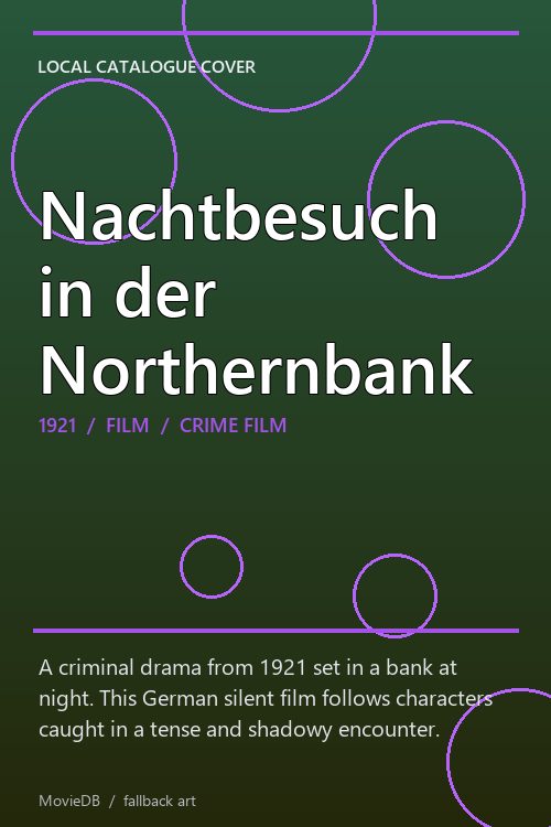 Nachtbesuch in der Northernbank poster