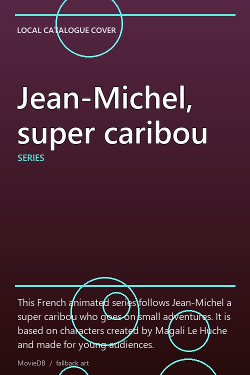 Jean-Michel, super caribou poster