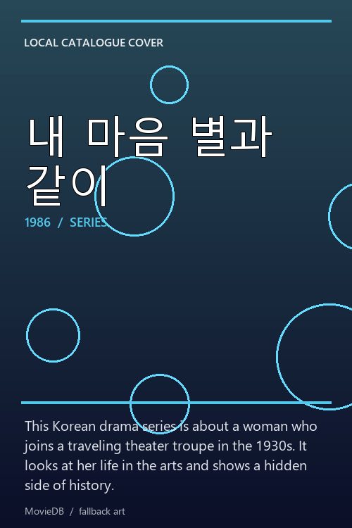 내 마음 별과 같이 poster