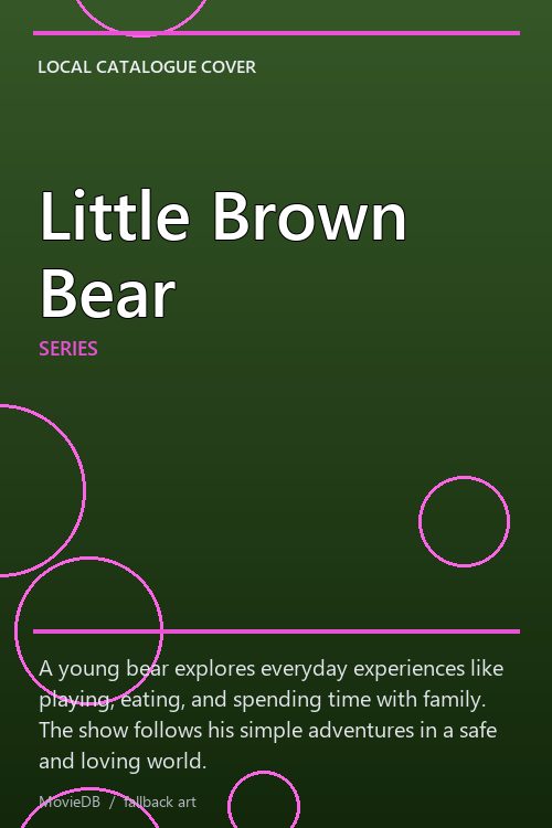 Little Brown Bear poster