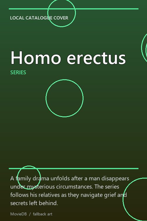 Homo erectus poster