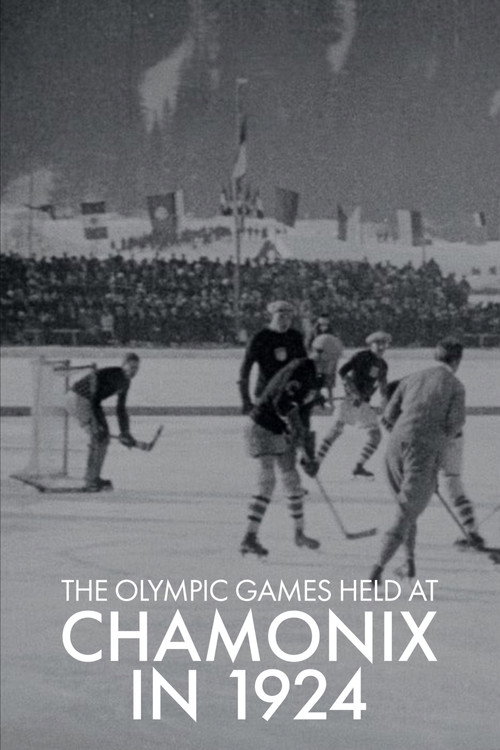 The Olympic Games Held at Chamonix in 1924 poster