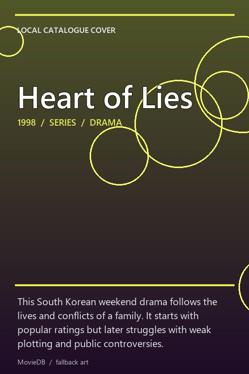 Heart of Lies poster