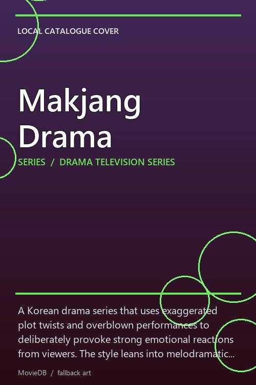 Makjang Drama poster