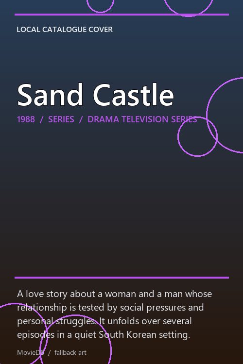 Sand Castle poster