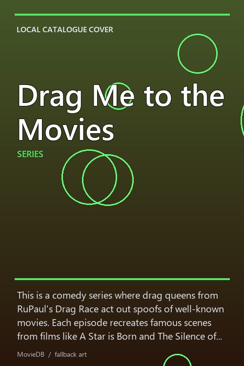 Drag Me to the Movies poster