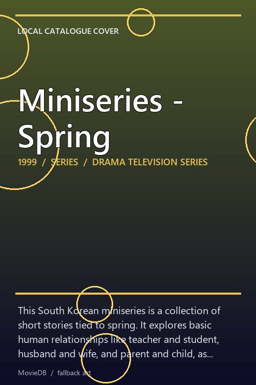 Miniseries - Spring poster