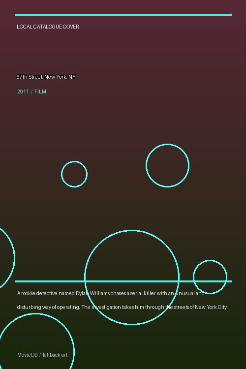 67th Street, New York, NY poster