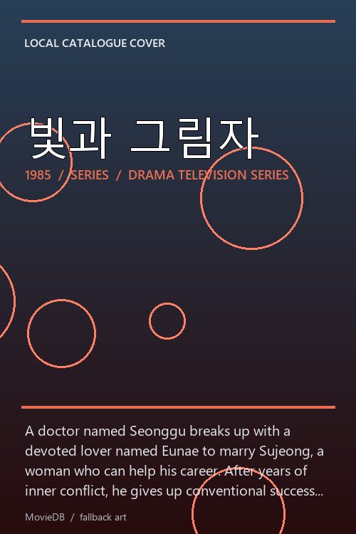 빛과 그림자 poster