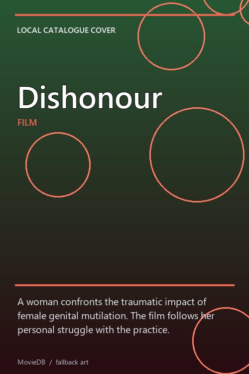 Dishonour poster