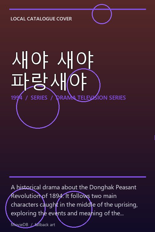 새야 새야 파랑새야 poster