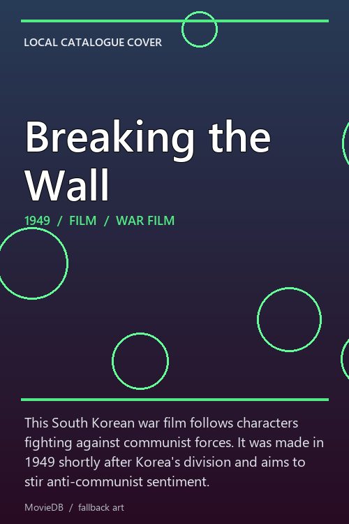 Breaking the Wall poster