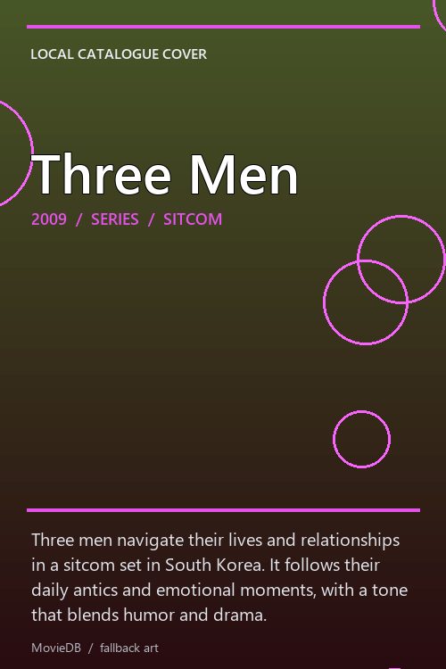 Three Men poster