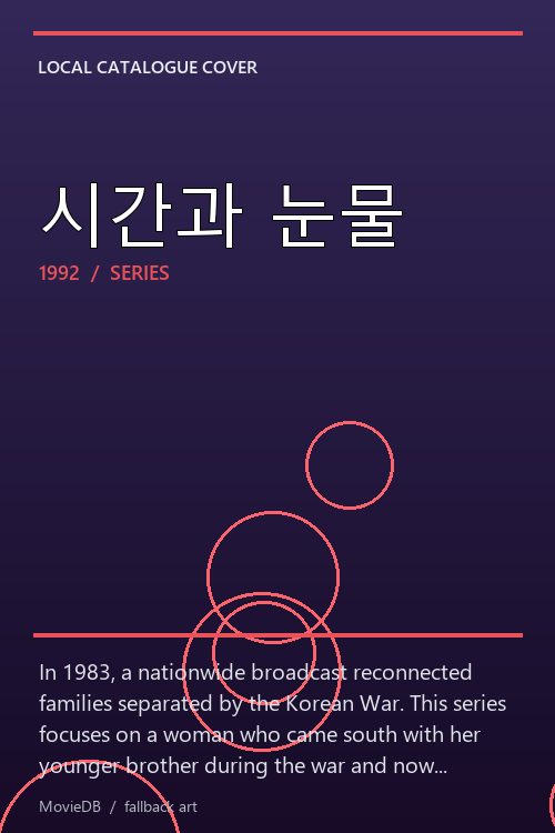 시간과 눈물 poster