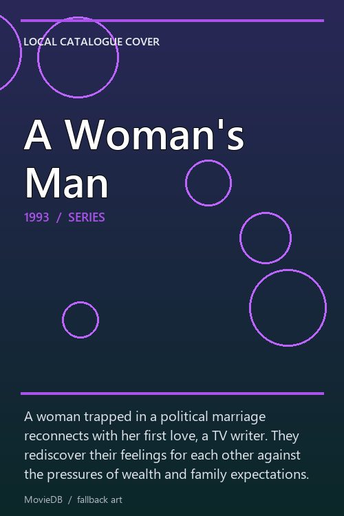 A Woman's Man poster