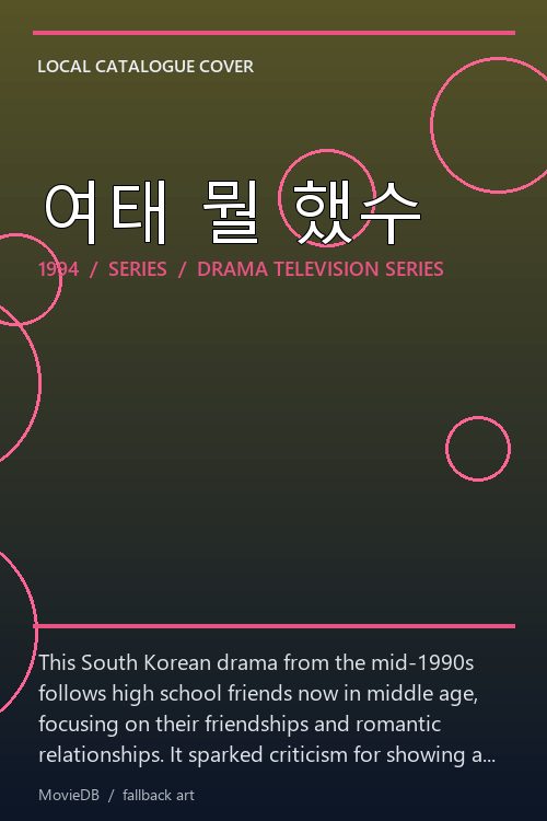 여태 뭘 했수 poster