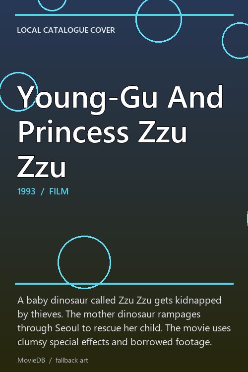Young-Gu And Princess Zzu Zzu poster