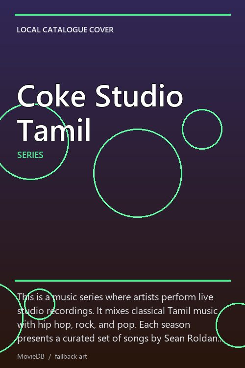 Coke Studio Tamil poster