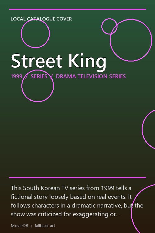 Street King poster
