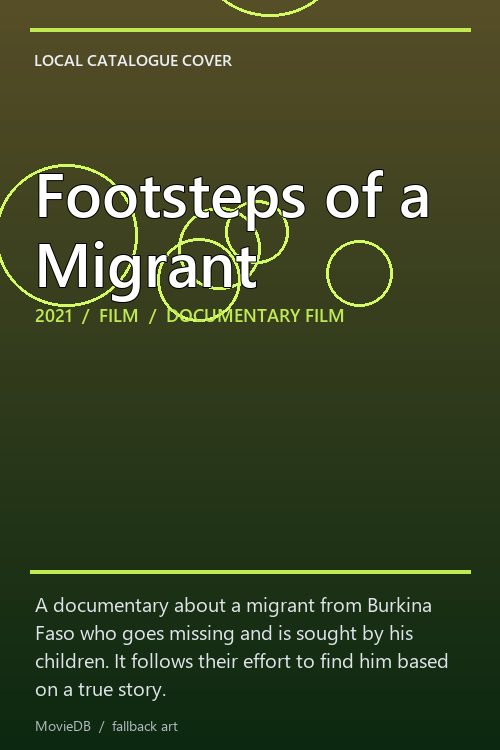 Footsteps of a Migrant poster