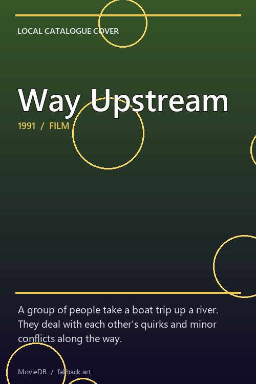 Way Upstream poster