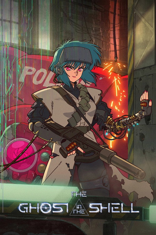 The Ghost in the Shell poster
