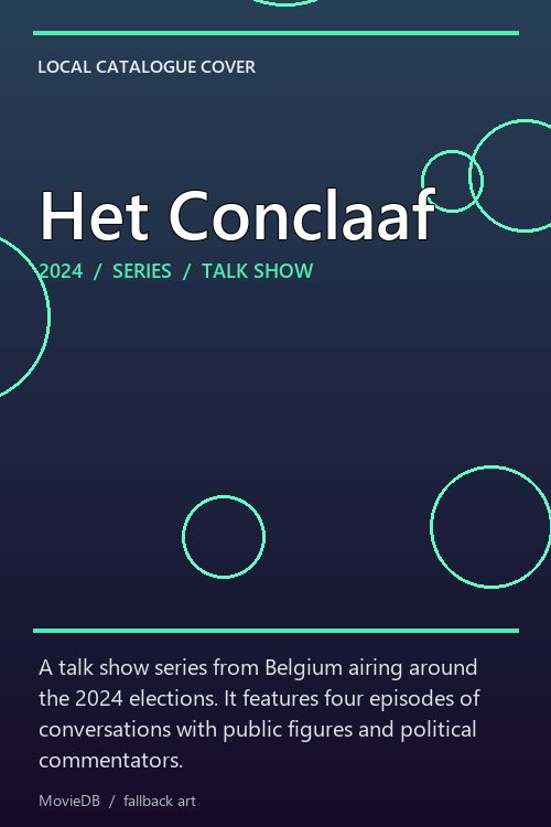 Het Conclaaf poster