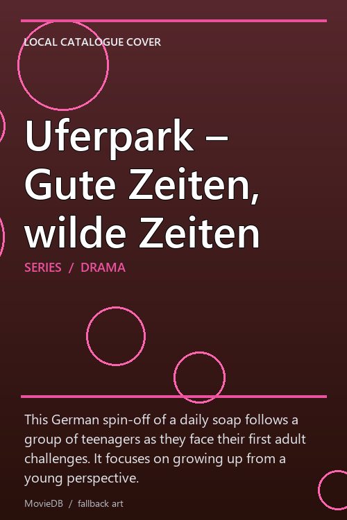 Uferpark – Gute Zeiten, wilde Zeiten poster