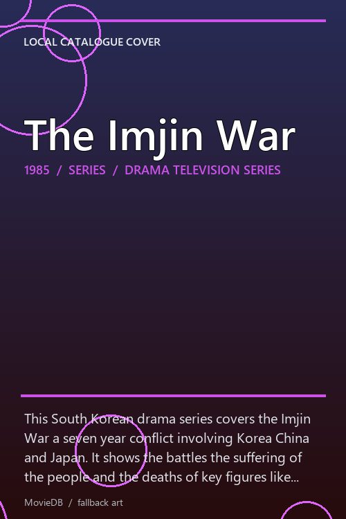 The Imjin War poster