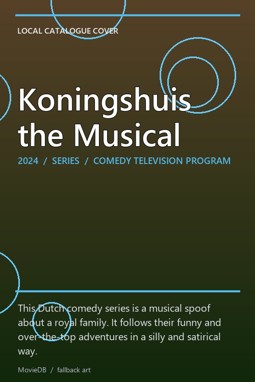 Koningshuis the Musical poster