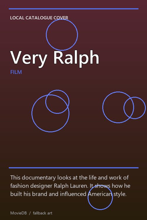 Very Ralph poster