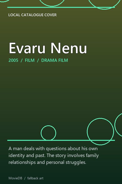 Evaru Nenu poster