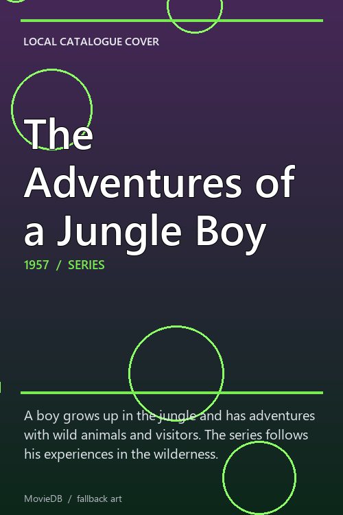The Adventures of a Jungle Boy poster