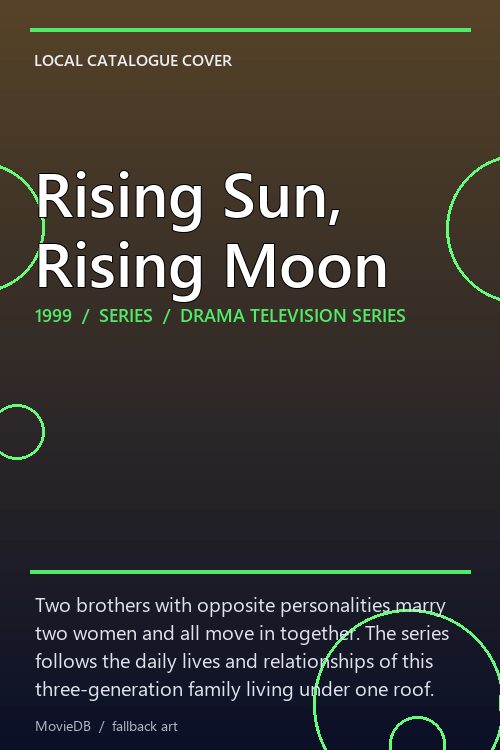 Rising Sun, Rising Moon poster