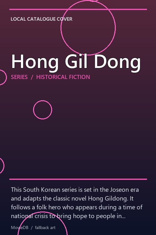 Hong Gil Dong poster
