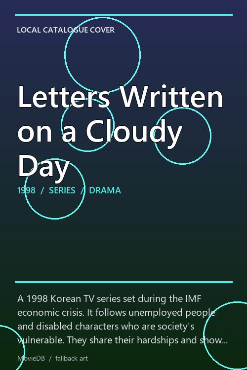 Letters Written on a Cloudy Day poster