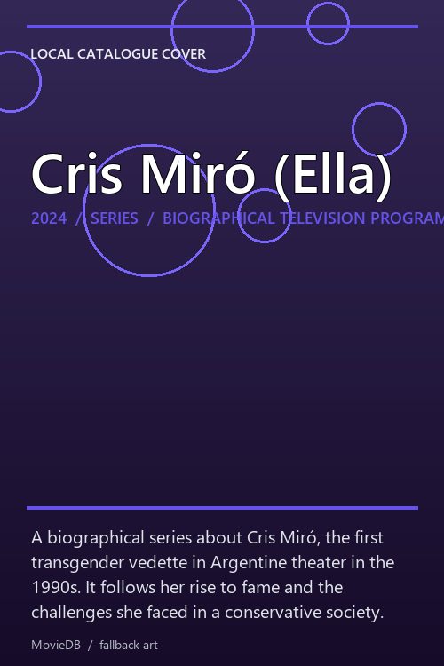 Cris Miró (Ella) poster