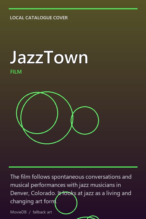 JazzTown poster