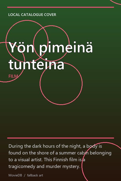 Yön pimeinä tunteina poster