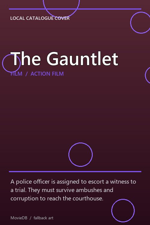The Gauntlet poster