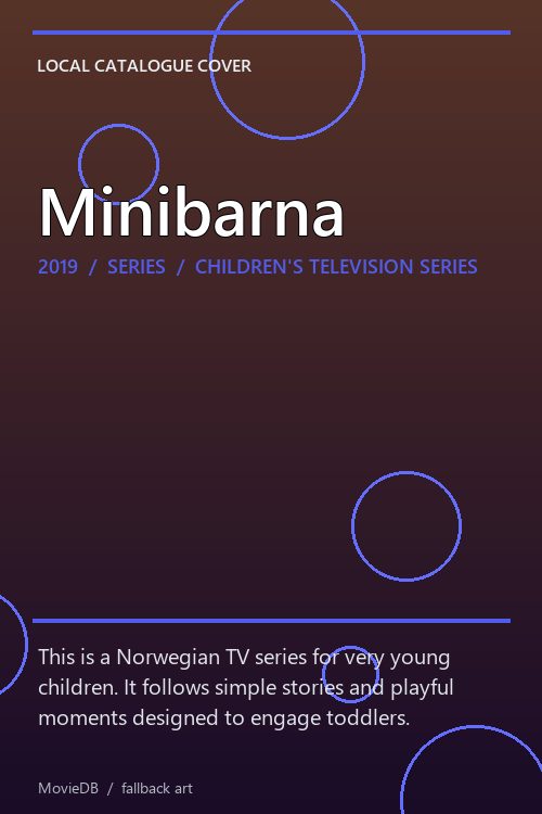 Minibarna poster