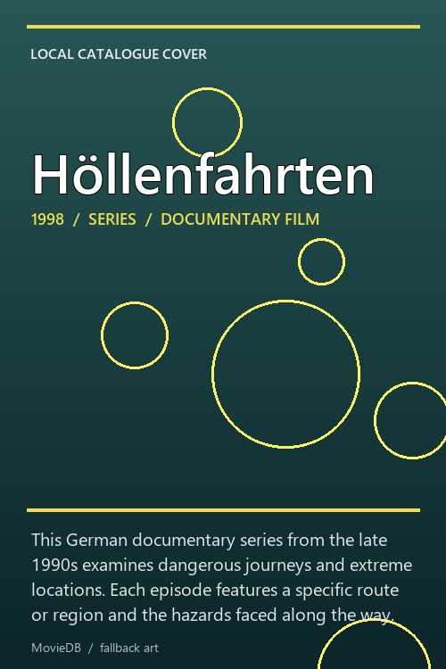 Höllenfahrten poster