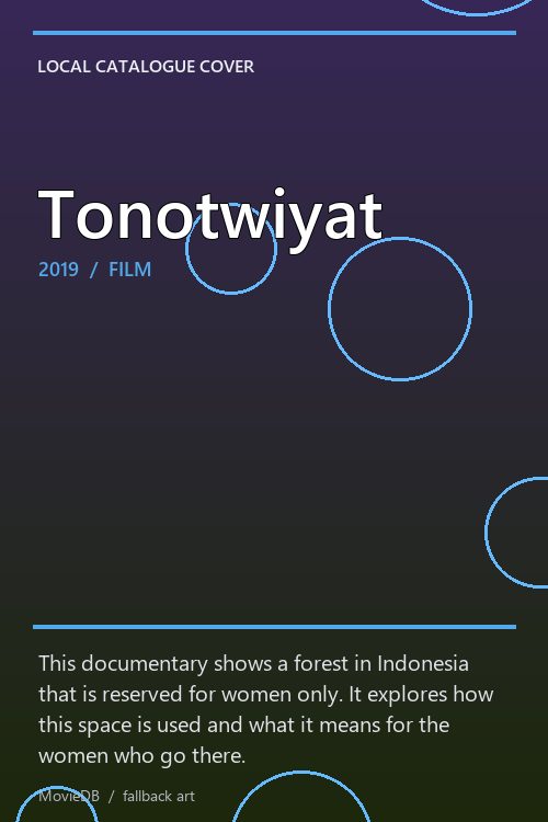 Tonotwiyat poster