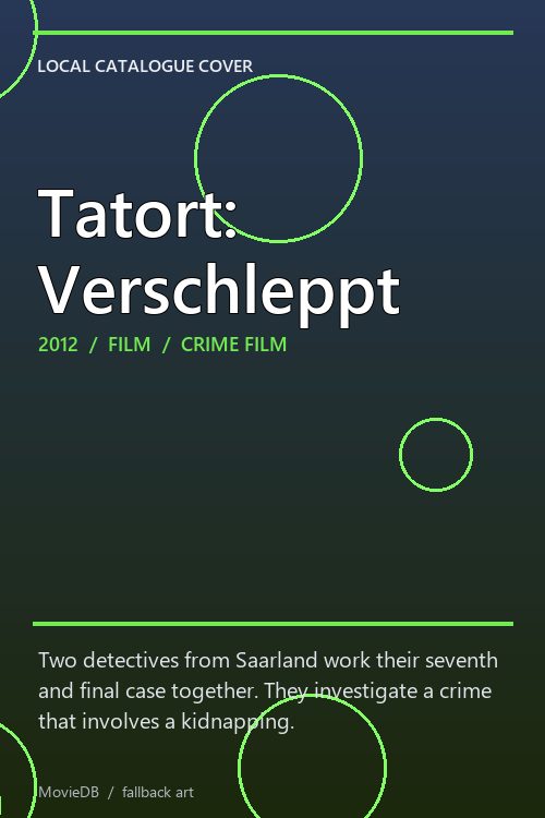 Tatort: Verschleppt poster